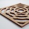 Ekena Millwork Small Edinburg Decorative Fretwork Wood Wall Panels, Red Oak, 11 3/8"W x 11 3/8"H x 3/8"T WALW12X12X0375EBGRO - alternate 6